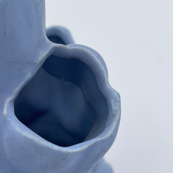 Niloak Art Deco Blue Tulip Vase - Picture 8 of 15